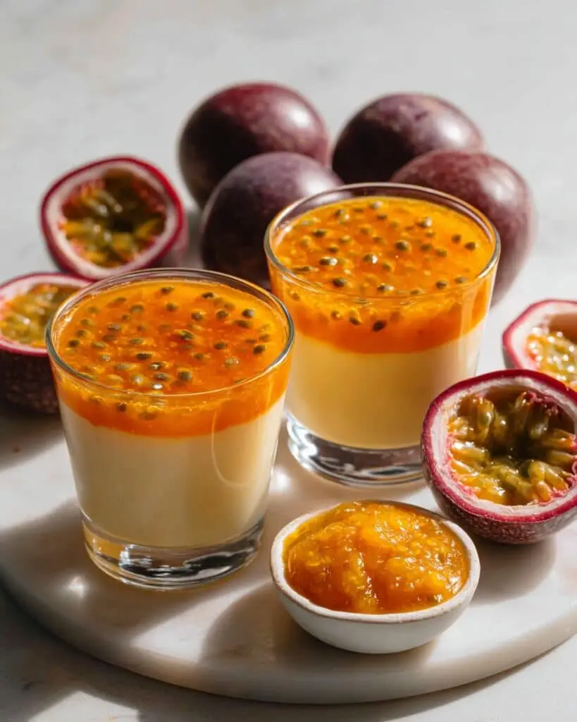 Passion Fruit Posset (Simple 4 Ingredient Recipe) Recipe