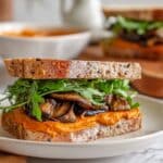 Balsamic Portobello Mushroom Sandwich Recipe
