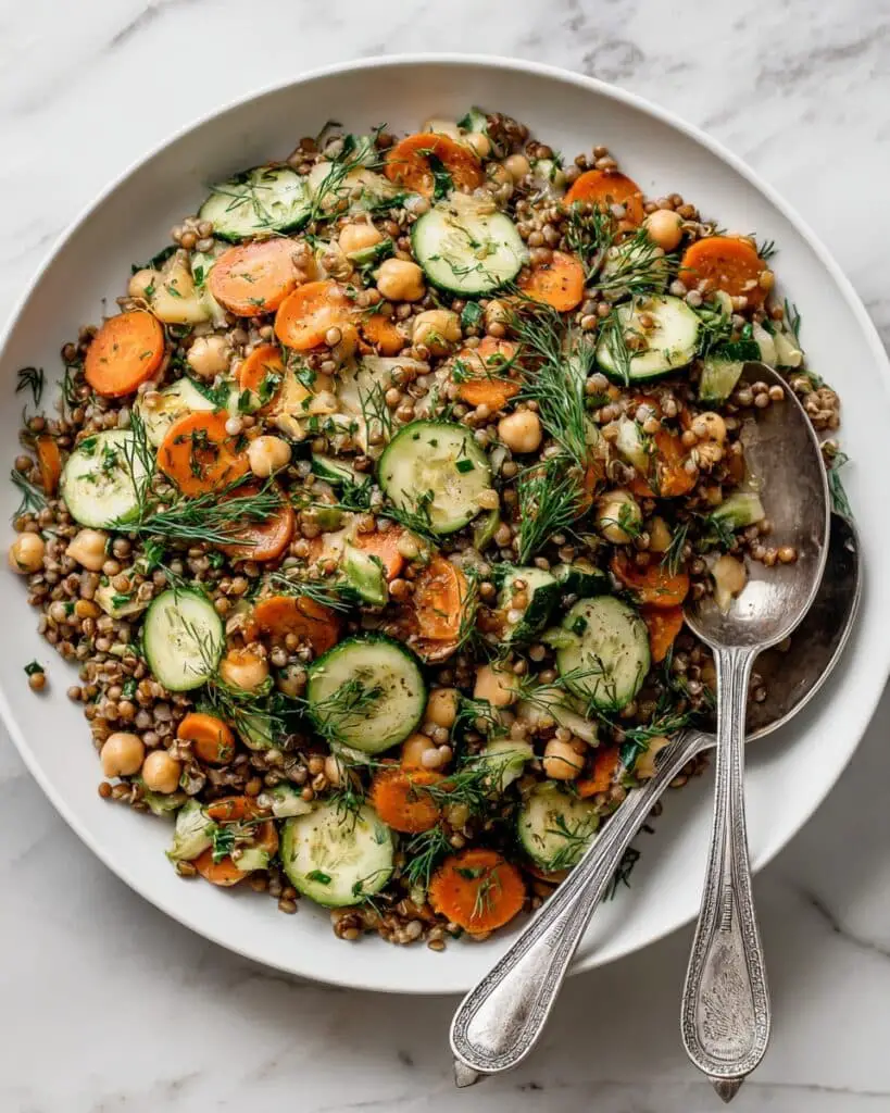 Ukrainian-Inspired Buckwheat Salad Recipe