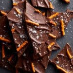 2 Ingredient Chocolate Pretzel Bark Recipe