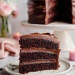 Gluten Free Three Layer Chocolate Cake Recipe