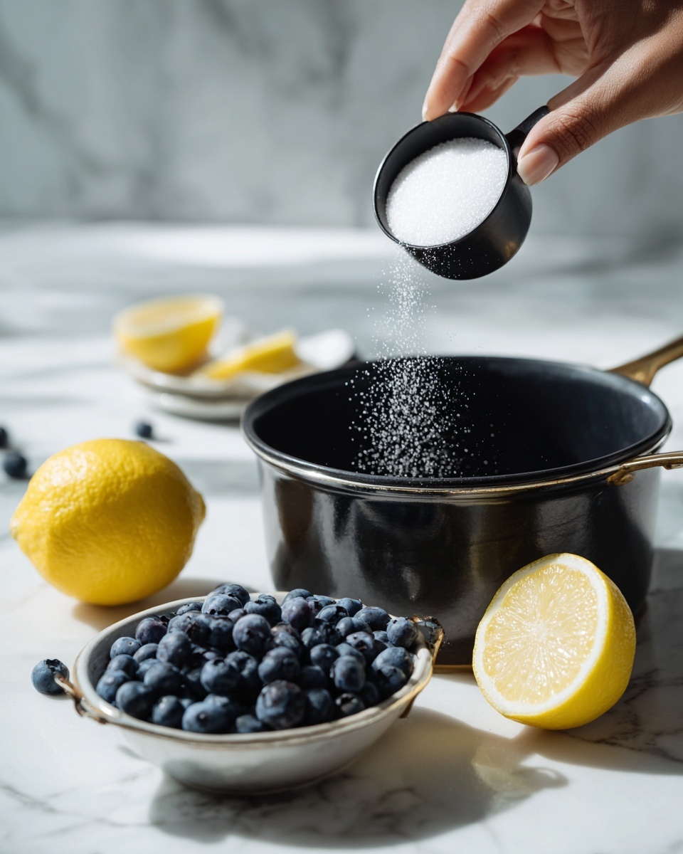 Easy Sparkling Blueberry Lemonade Recipe - Recipe Image