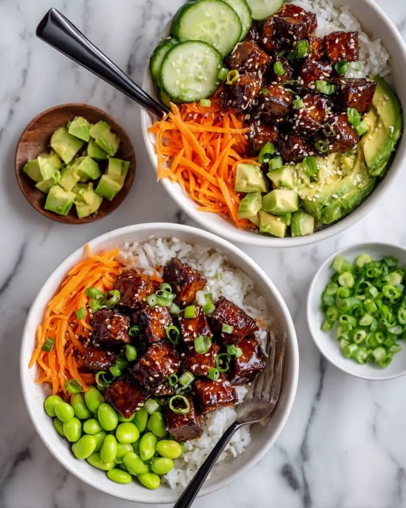 Teriyaki Salmon Bowls Recipe