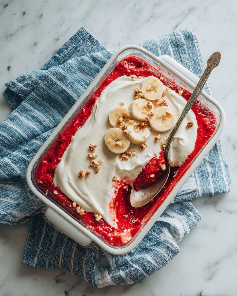 Strawberry Jello Salad Recipe - Recipe Image