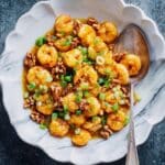 Walnut Shrimp with Honey-Glazed Walnuts and Creamy Sauce Recipe