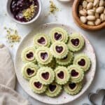 Easy Pistachio Linzer Cookies Recipe