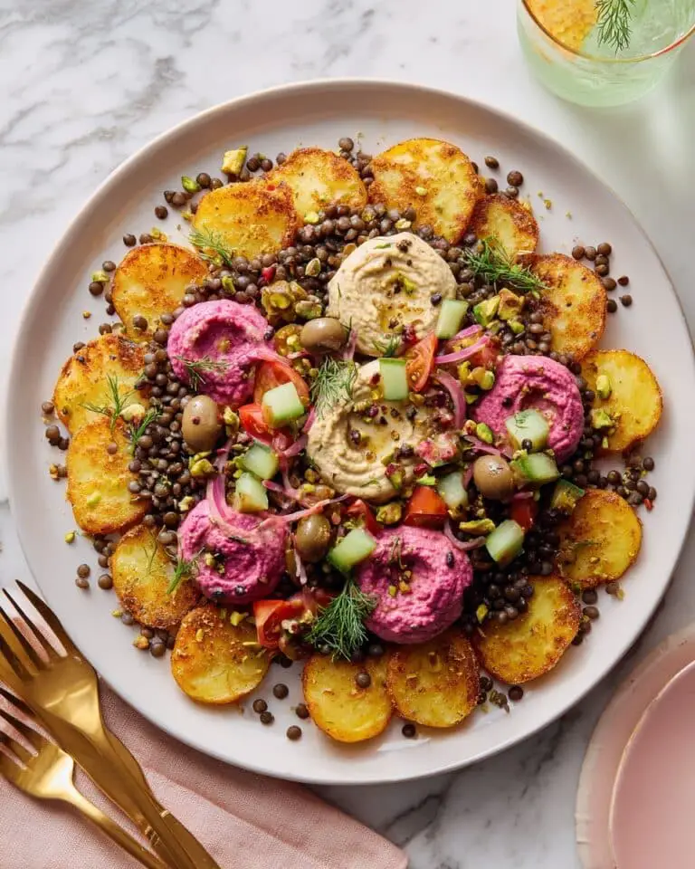 Greek-Style Potato Nachos Recipe