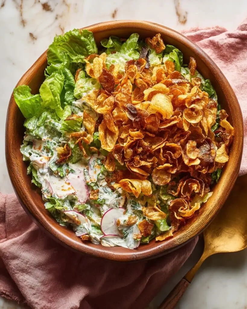 Crispy Shaved Potato Salad Recipe