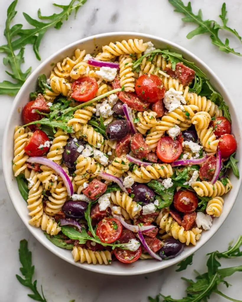 Mediterranean Pasta Salad Recipe