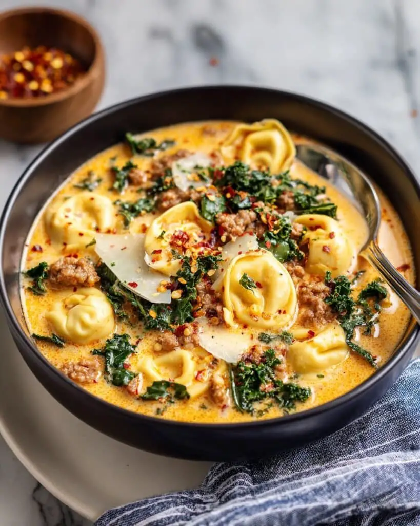 Creamy Tortellini Soup Recipe