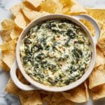 Healthy Spinach Artichoke Dip (Vegan & Dairy-Free) Recipe