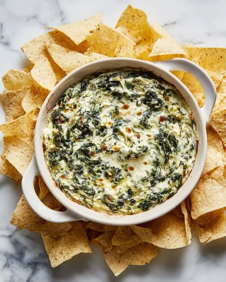 Healthy Spinach Artichoke Dip (Vegan & Dairy-Free) Recipe