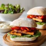 Veggie Tofu Sandwich with Chipotle Mayo Recipe