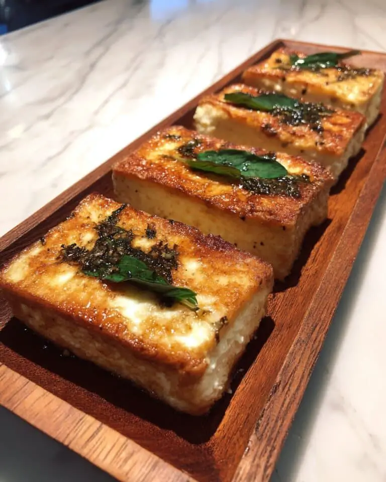 Garlic Herb Butter Tofu Recipe