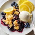 Blueberry Lemon Dump Cake Recipe