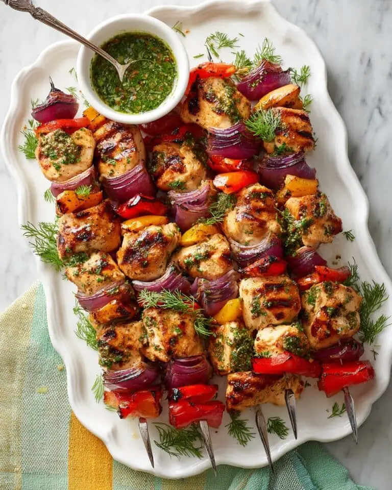 Mediterranean Chicken Kebabs Recipe