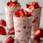 Strawberry Cheesecake Overnight Oats Recipe