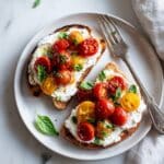 Burrata Tomato Toast Recipe