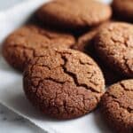 Chewy Molasses Cookies with Candied Ginger Recipe