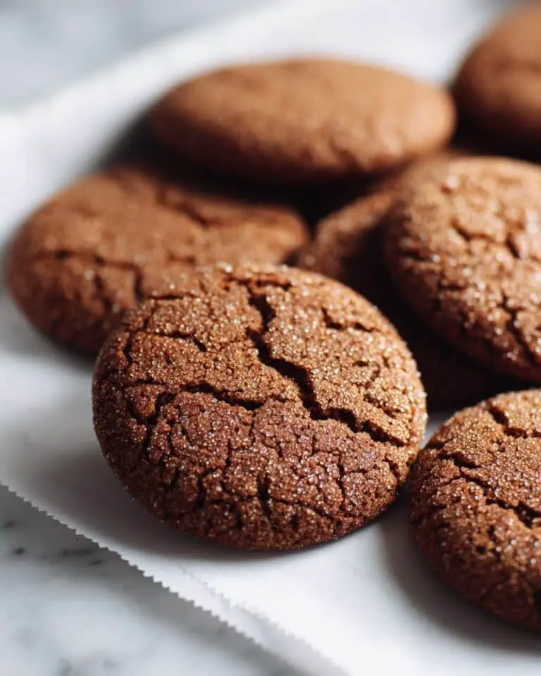 Chewy Molasses Cookies with Candied Ginger Recipe