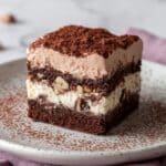 Brownie Baked Oats with High-Protein Dairy-Free Icing Recipe