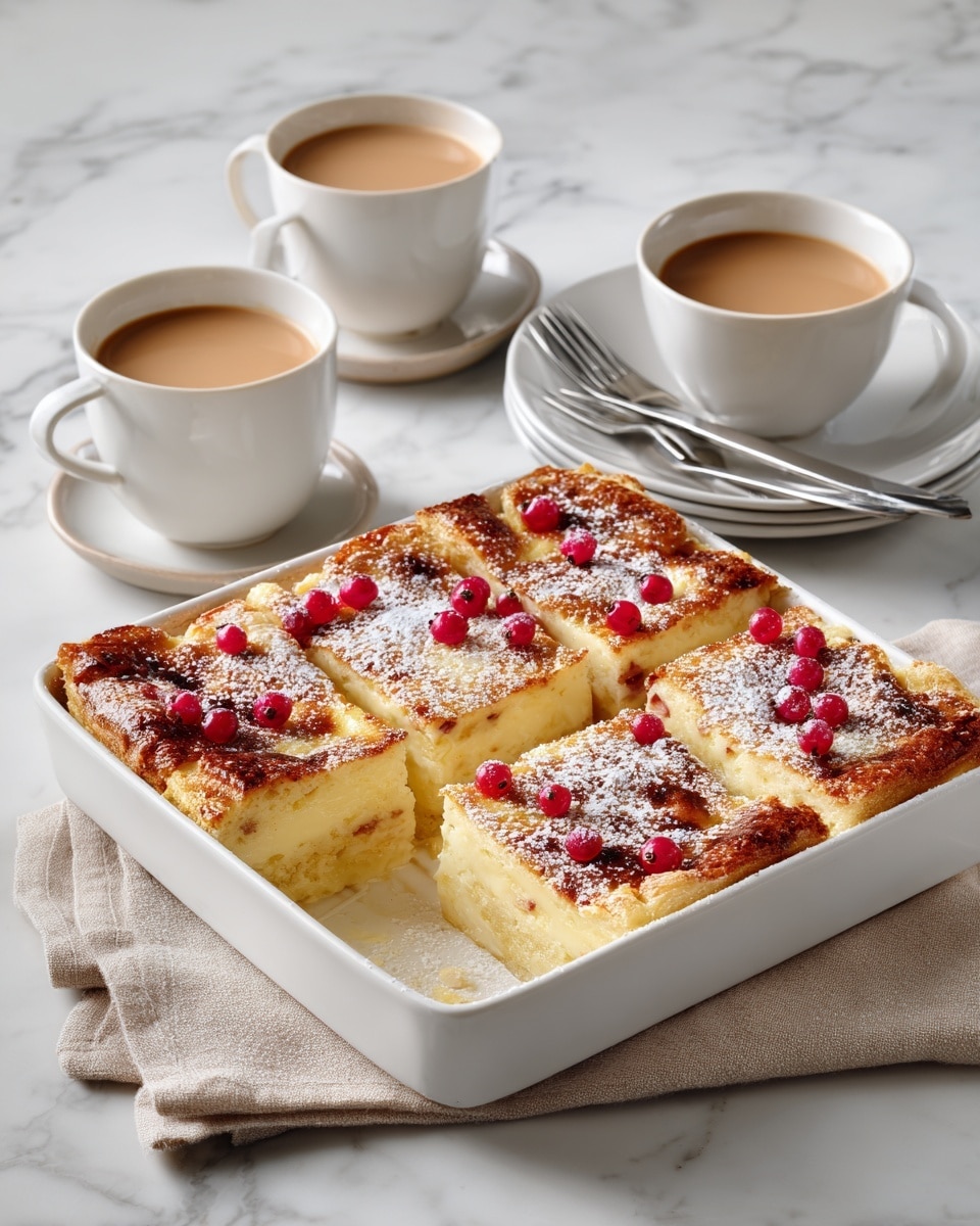 Raspberry Baked French Toast Recipe - Recipe Image