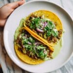 Ridiculously Good Chicken Tacos with Green Sauce Recipe