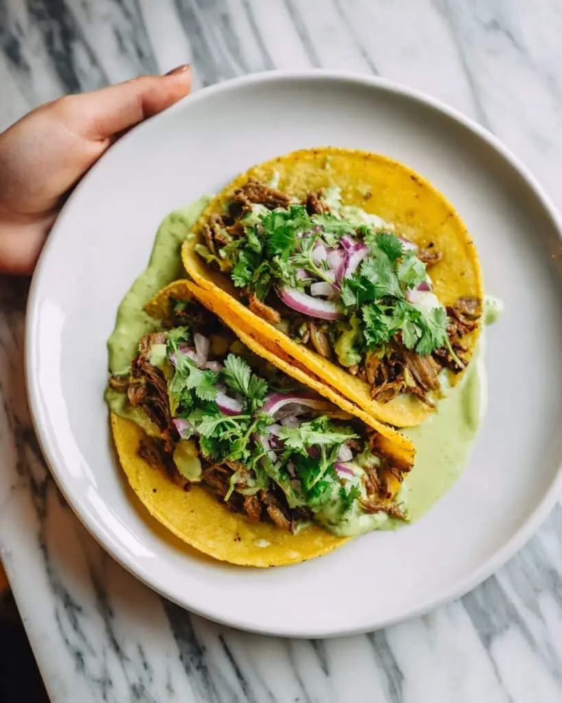 Ridiculously Good Chicken Tacos with Green Sauce Recipe
