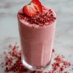 Strawberry Cheesecake Smoothie (High-Protein Smoothie) Recipe