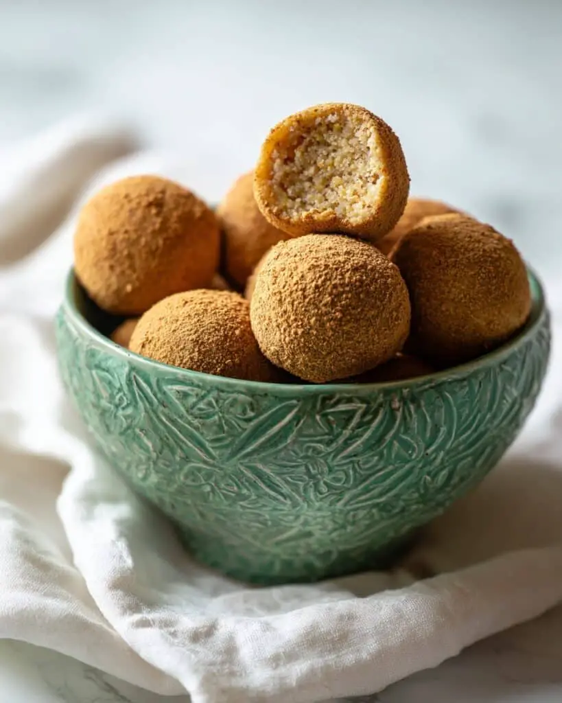 Cinnamon Breakfast Protein Balls Recipe
