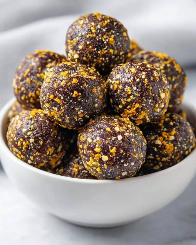 No-Bake Chocolate Pistachio Protein Balls Recipe