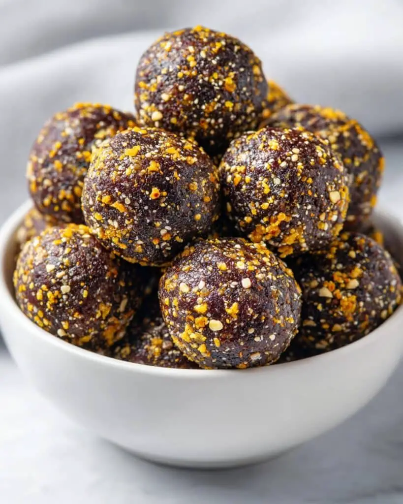 No-Bake Chocolate Pistachio Protein Balls Recipe