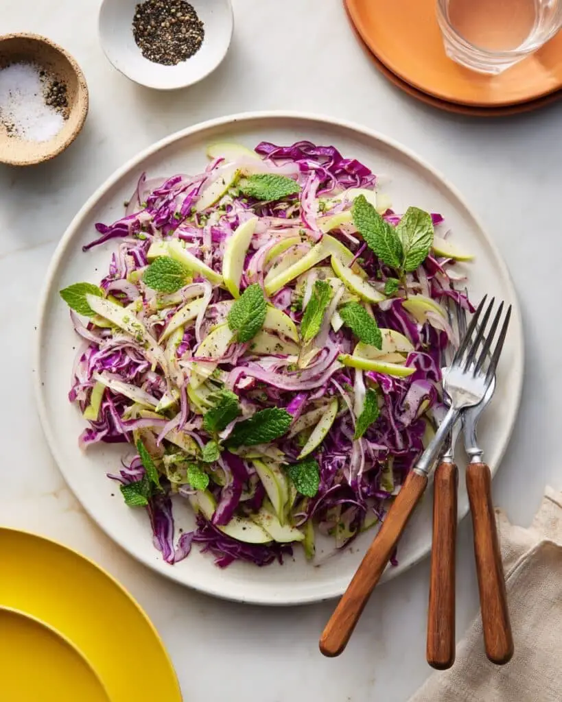 Red Cabbage and Apple Slaw Recipe
