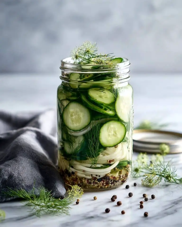 Easy Homemade Pickles Recipe