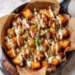 Crispy Patatas Bravas with Spicy Tomato Sauce and Garlic Aioli Recipe