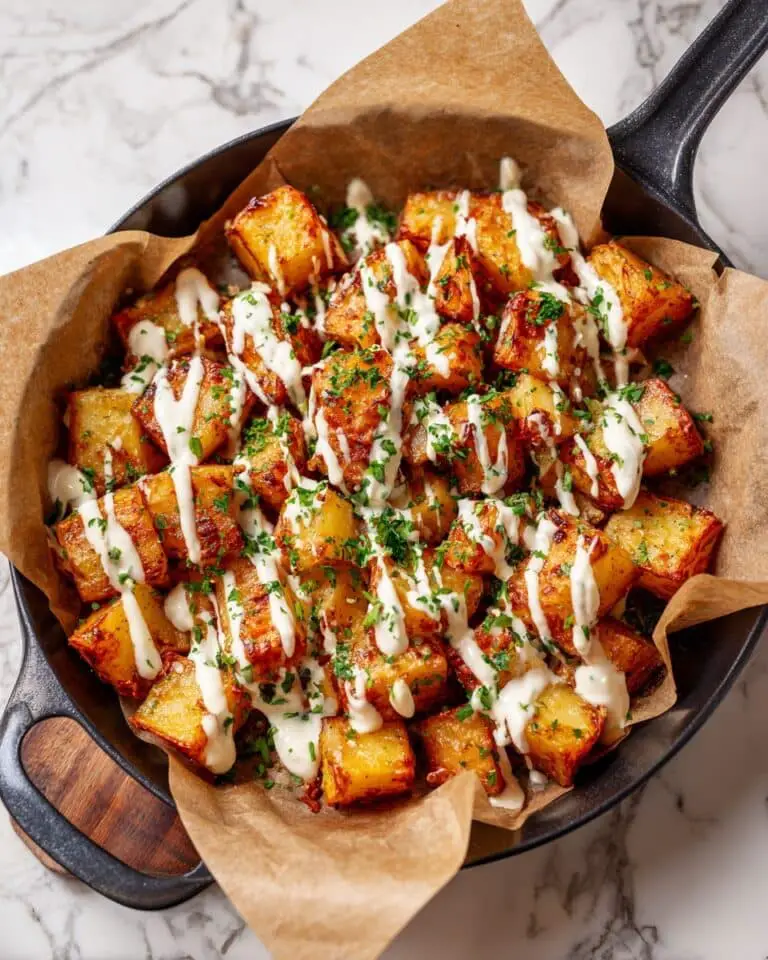 Crispy Patatas Bravas with Spicy Tomato Sauce and Garlic Aioli Recipe