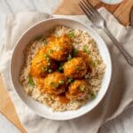 Honey Sriracha Glazed Meatballs Recipe