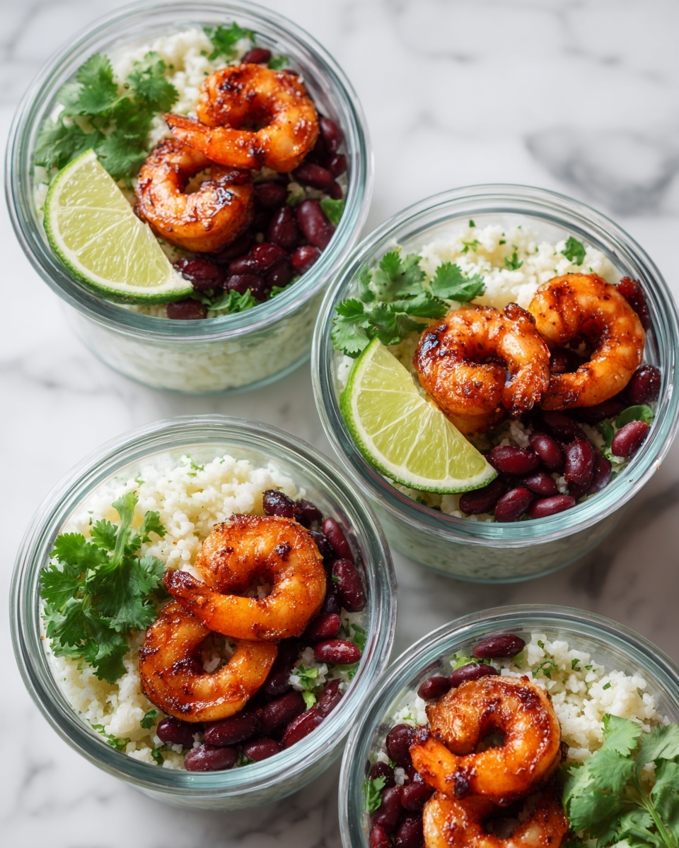 Caribbean Jerk Shrimp with Cauliflower Rice Recipe - Recipe Image