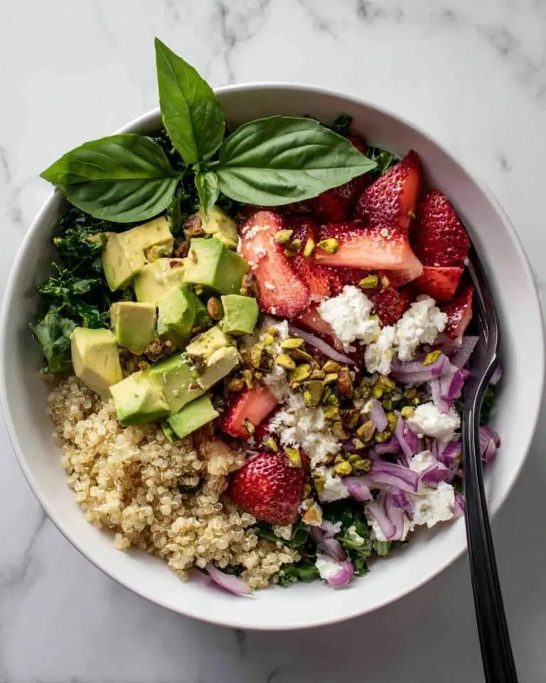 Strawberry Quinoa Salad with Feta Recipe