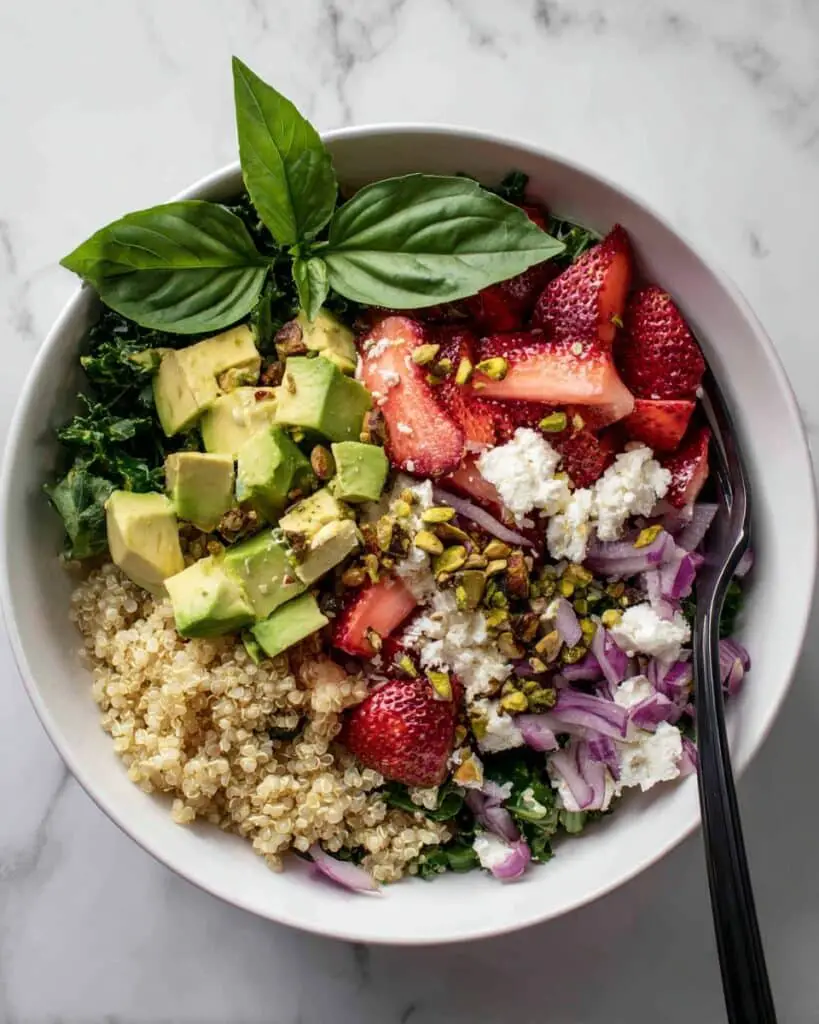 Strawberry Quinoa Salad with Feta Recipe