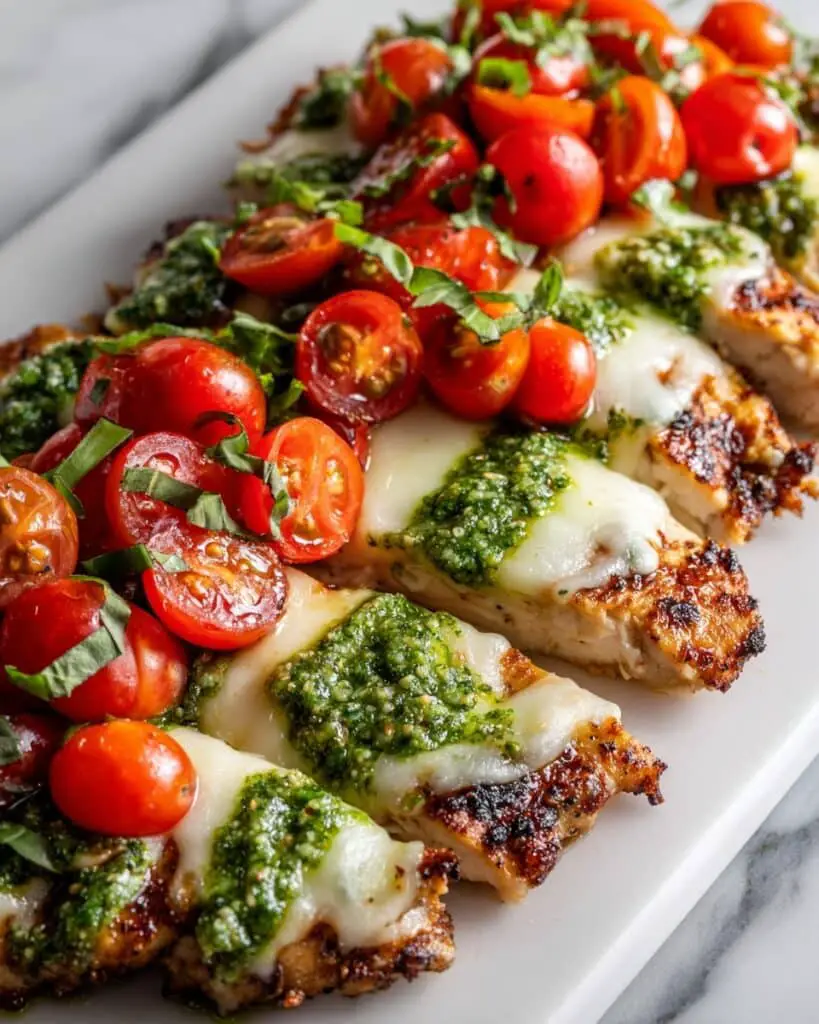 Grilled Chicken Margherita Recipe