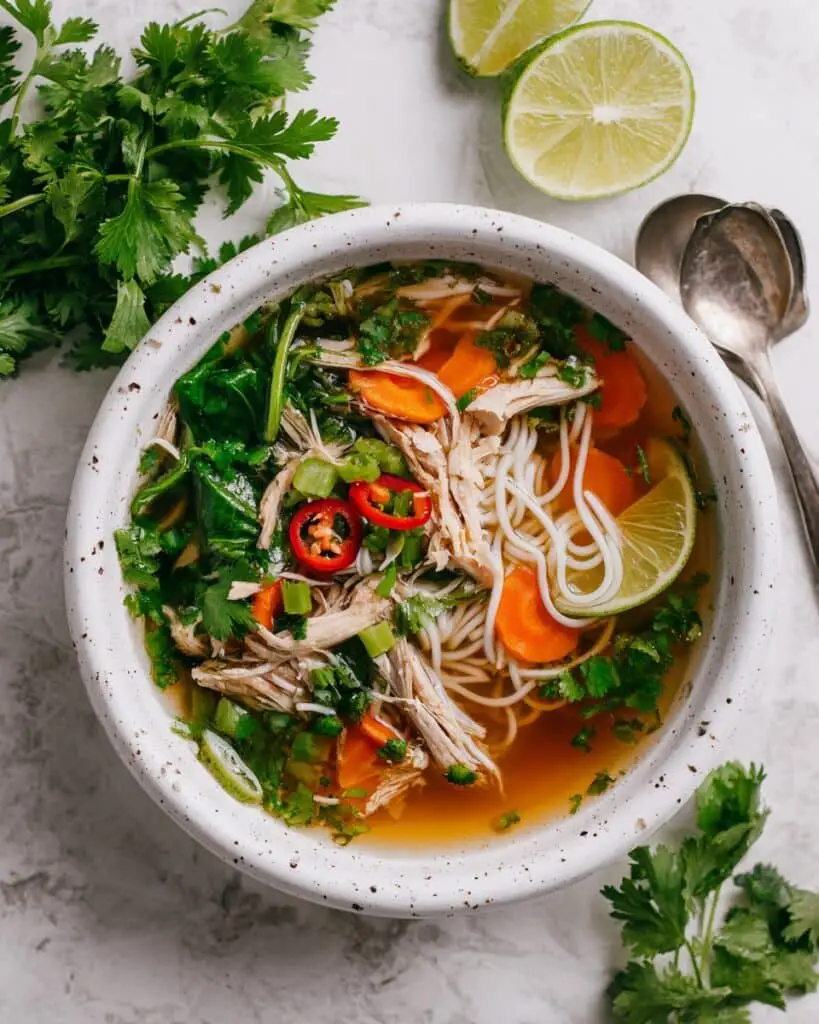 Asian Chicken Noodle Soup Recipe