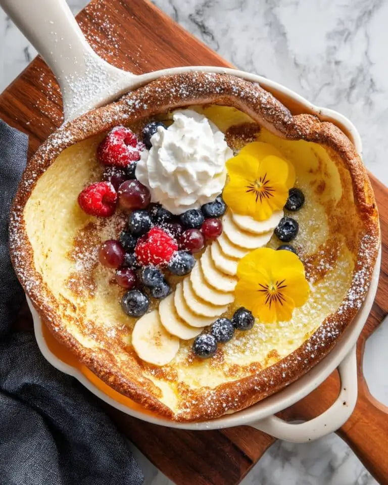 Dutch Baby Pancake Recipe