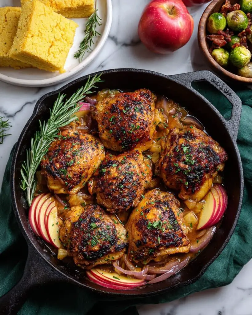 Easy Autumn Apple Chicken Recipe