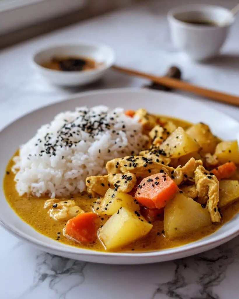 Japanese Chicken Curry in Rice Cooker Recipe