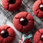 Red Velvet Blossom Cookies Recipe