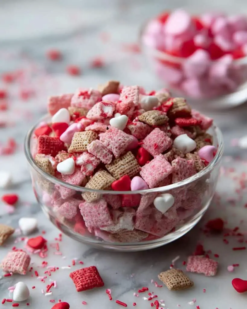Strawberry White Chocolate Chex Mix Recipe