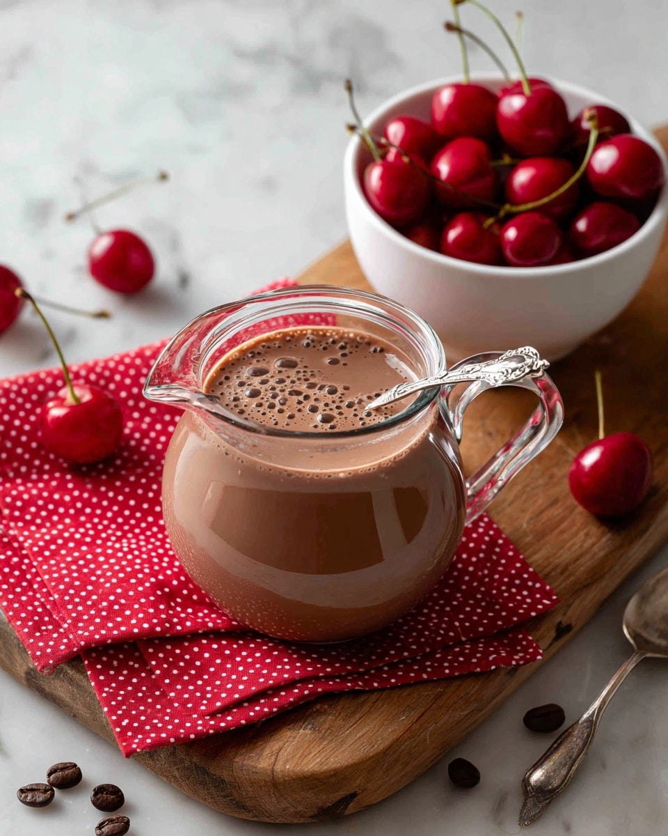 Cherry Mocha Coffee Creamer Recipe - Recipe Image
