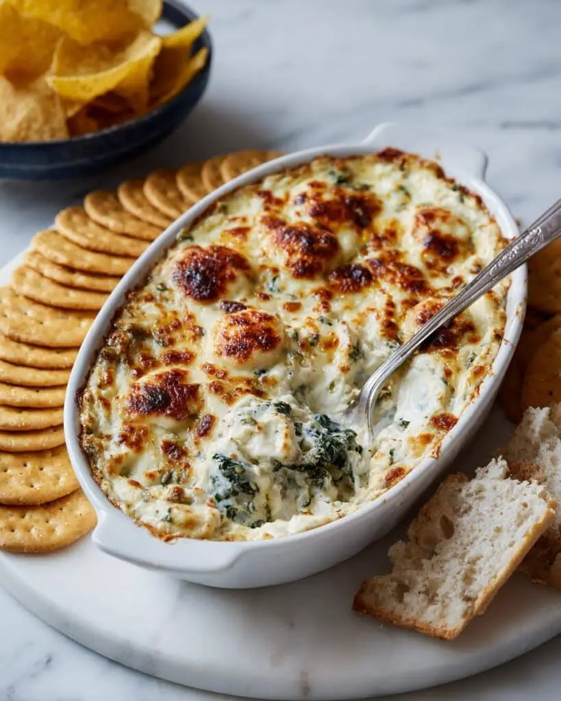 Baked Jalapeño Artichoke Dip Recipe