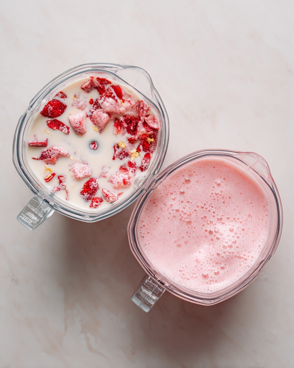 Strawberry Cheesecake Overnight Oats Recipe - Recipe Image